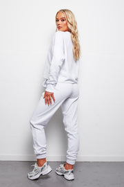 LILYBOD Erica Trackpants - Grey Marl / White