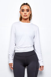 LILYBOD Kendell Long Sleeve Top - White